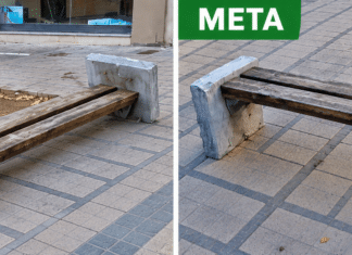 Λάρισα: Παρέμβαση πολίτη έφερε άμεσο αποτέλεσμα από την ομάδα Αγαπάμε Λάρισα– Ο Δήμος επισκεύασε το επικίνδυνο παγκάκι