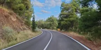 Ολοκληρώθηκε η συντήρηση του δρόμου Ελασσόνα – Μοναστήρι – διασταύρωση Δρυμού (φώτο)