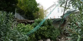 Κατέρρευσε τμήμα του μαντρότοιχου σε σχολείο του ν.Λάρισας / ΦΩΤΟ LarisaNew.gr - Ειδήσεις από τη Λάρισα και τη Θεσσαλία