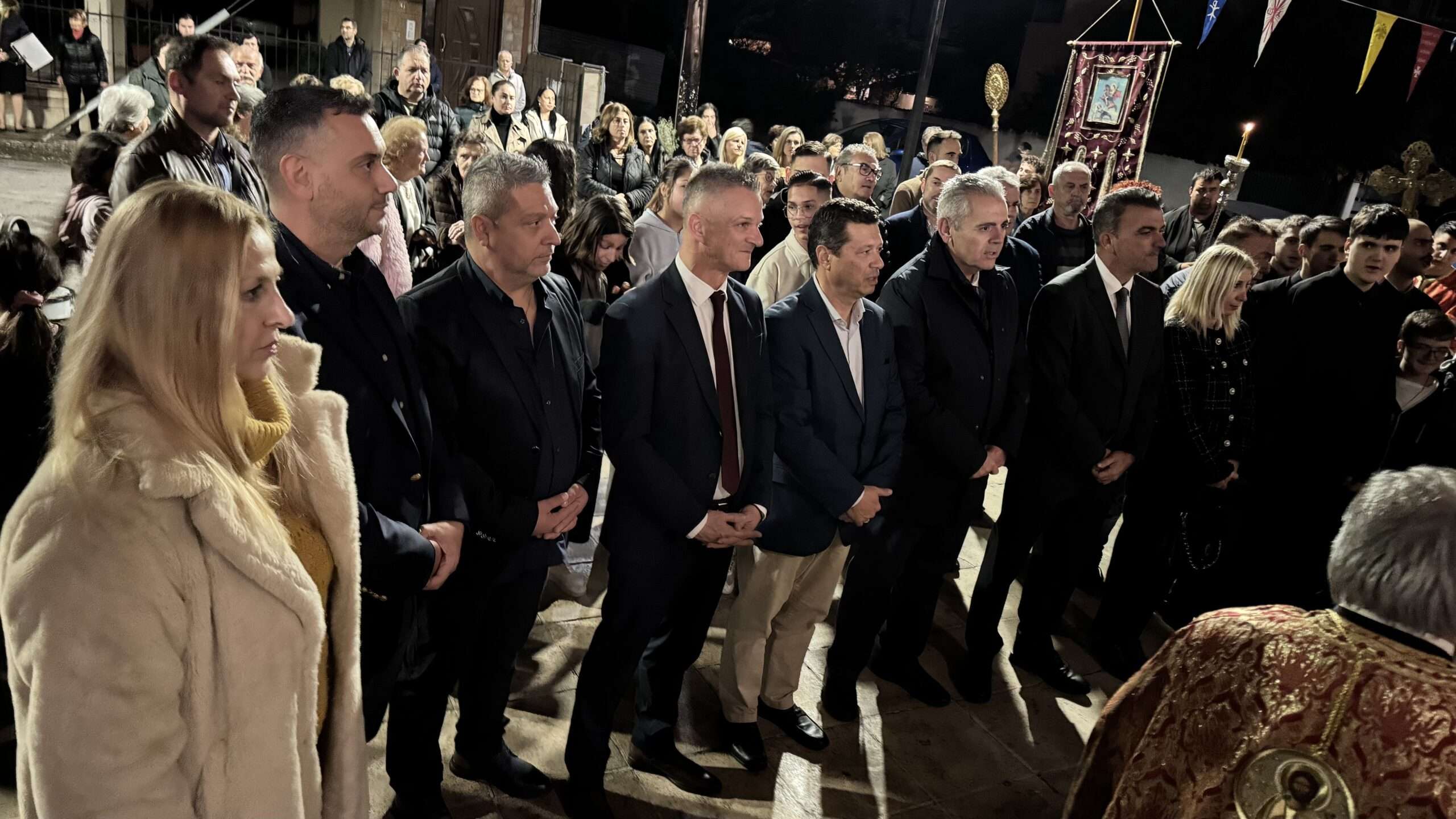 Στον Άγιο Δημήτριο Νέας Σμύρνης Λάρισας ο Βασίλης Πινακάς για τον Μεθέορτο Εσπερινό