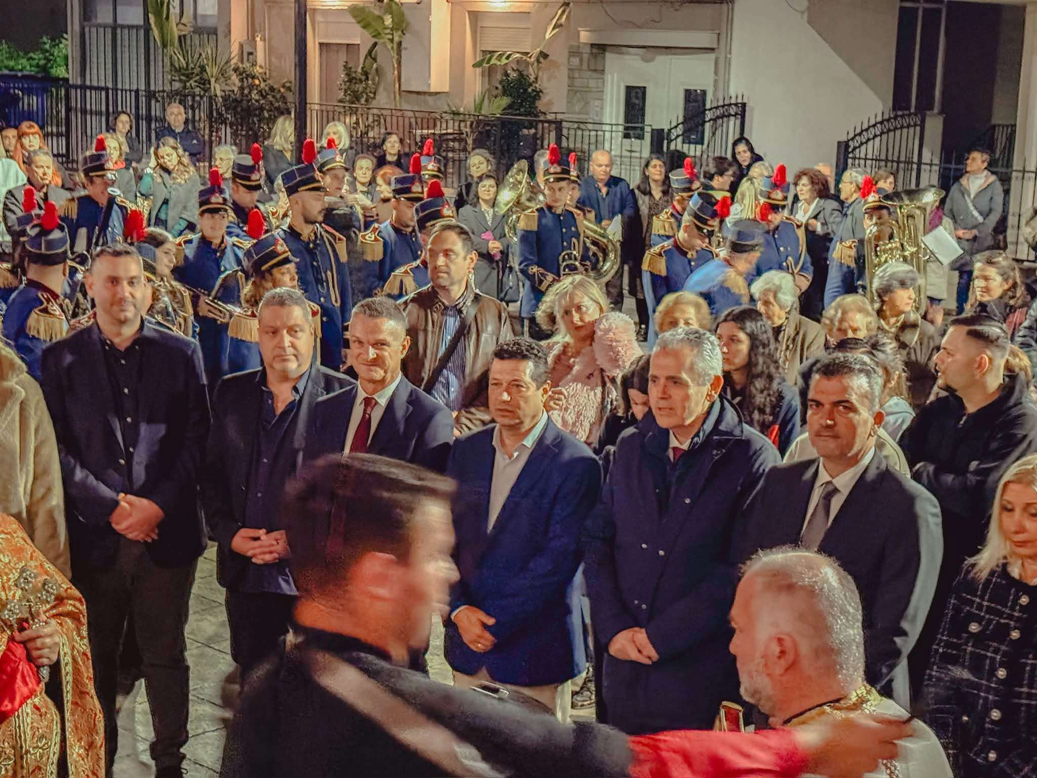 Στον Άγιο Δημήτριο Νέας Σμύρνης Λάρισας ο Βασίλης Πινακάς για τον Μεθέορτο Εσπερινό