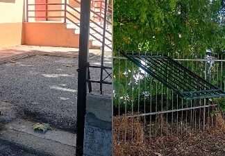 Βανδαλισμοί στο 1ο Δημοτικό Σχολείο Αμπελώνα