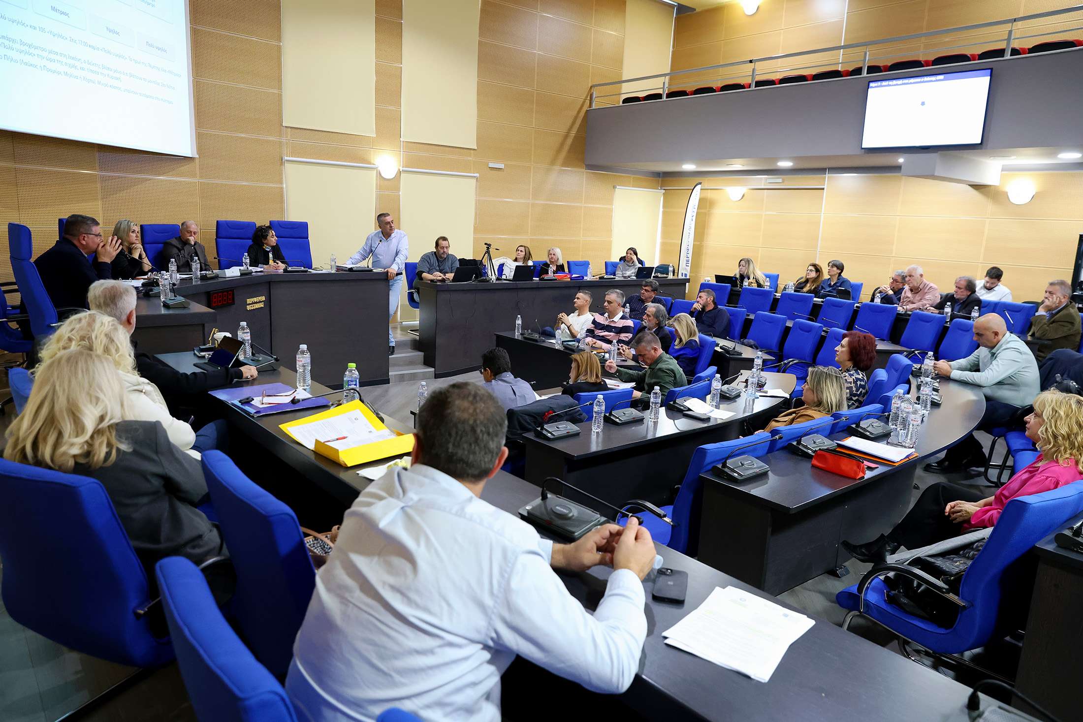 Ενημέρωση στο Περιφερειακό Συμβούλιο για την κακοκαιρία και τις παρεμβάσεις στο Νότιο Πήλιο