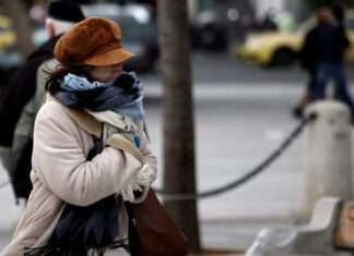 Λάρισα και Θεσσαλία: Χαλάει ο καιρός το Σαββατοκύριακο με βροχές, κρύο και χιόνια στα ορεινά